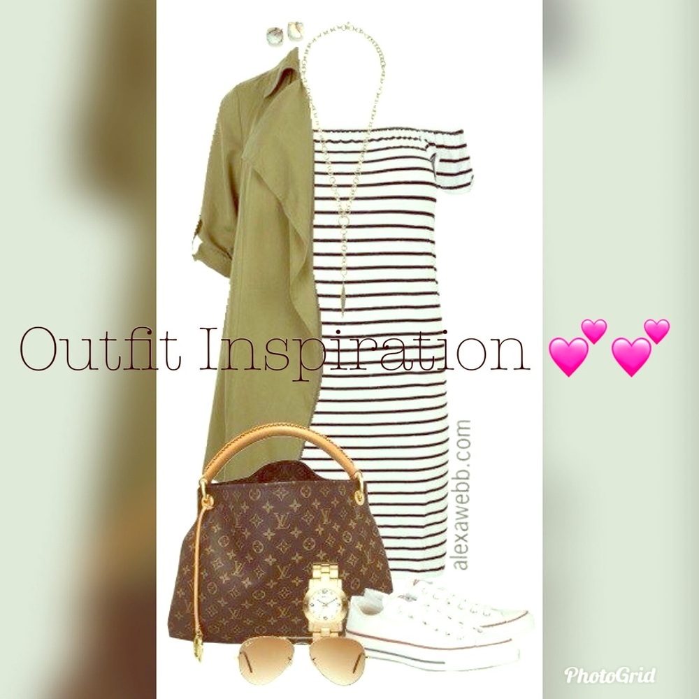 Black and White Mini Dress 💕💕